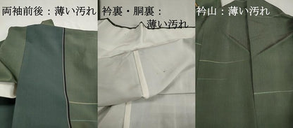 平和屋着物■上質な紬　間道　正絹　逸品　DABJ0345qa