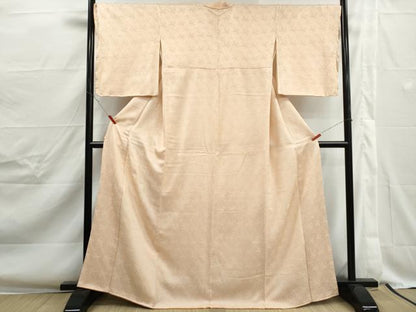 平和屋着物■大変加工の良い総絞り小紋　正絹　逸品　DABJ0355qa