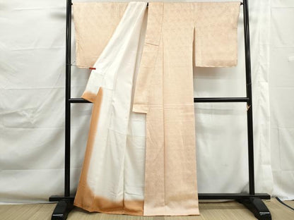 平和屋着物■大変加工の良い総絞り小紋　正絹　逸品　DABJ0355qa