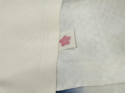 平和屋着物■大変加工の良い総絞り小紋　正絹　逸品　DABJ0358qa
