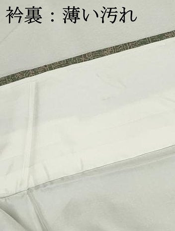 平和屋着物■上質な小紋　風景文　正絹　逸品　DABJ0394qa