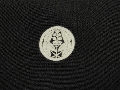 平和屋着物■豪華駒刺繍　流水御所車花文　暈し染め　金彩　正絹　逸品　DABJ0397qa