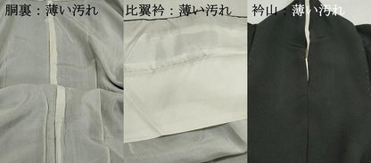平和屋着物■豪華黒留袖　駒刺繍　花鳥文　鳳凰　金彩　正絹　逸品　DABJ0398qa