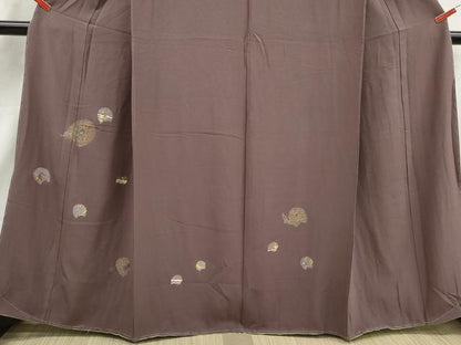 平和屋着物■訪問着　刺繍　器物文　金銀彩　正絹　逸品　DABJ0407qa