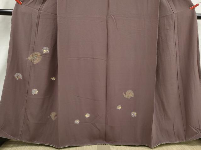 平和屋着物■訪問着　刺繍　器物文　金銀彩　正絹　逸品　DABJ0407qa