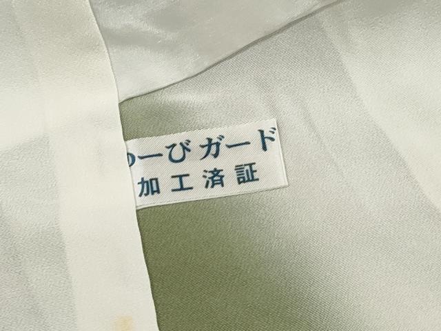 平和屋着物■訪問着　刺繍　器物文　金銀彩　正絹　逸品　DABJ0407qa