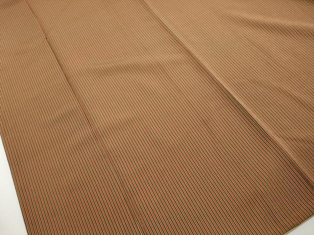 平和屋着物■上質な小紋　間道　正絹　逸品　DABJ0413qa