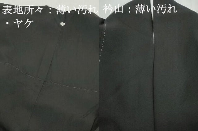 平和屋着物■豪華黒留袖　駒刺繍　几帳花文　牡丹　宝尽くし　暈し染め　金彩　正絹　逸品　DABJ0415qa