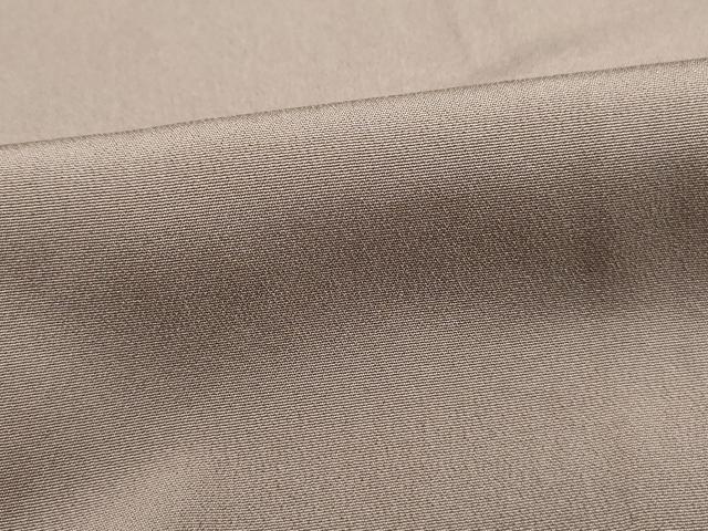 平和屋着物■上質な色無地　利休白茶色　正絹　逸品　DABJ0419qa