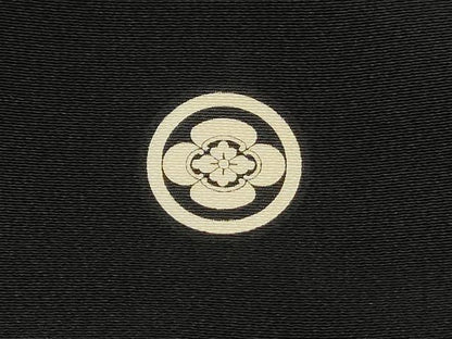 平和屋着物■豪華黒留袖　友禅　作家物　風景枝松文　正絹　逸品　DABJ0422qa