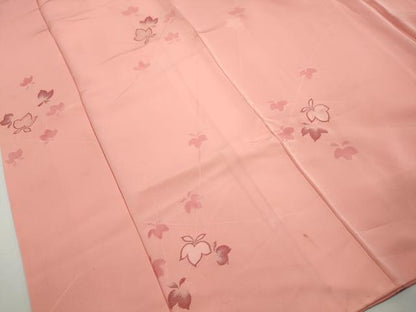 平和屋着物■上質な小紋　舞花文　正絹　逸品　DABJ0430qa