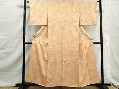 平和屋着物■色留訪問着　飾花地紋　青海波　正絹　逸品　DABJ0449qa