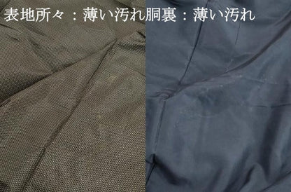 平和屋着物■男性　本場大島紬　80亀甲　総詰め　正絹　逸品　DABJ0452qa