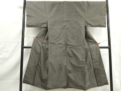 平和屋着物■男性　本場大島紬　80亀甲　総詰め　正絹　逸品　DABJ0452qa