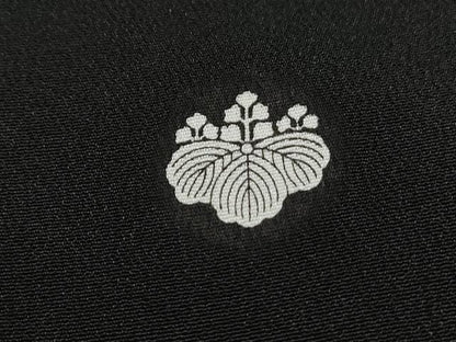 平和屋着物■豪華黒留袖　駒刺繍　花鳥文　金彩　正絹　逸品　DABJ0456qa