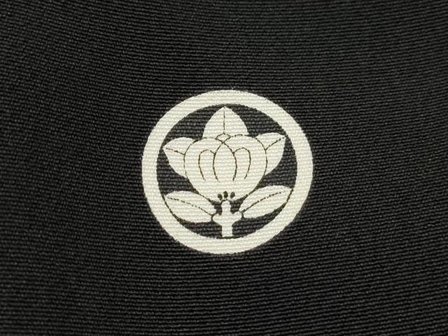 平和屋着物■豪華黒留袖　絵巻風景文　鴛鴦　金彩　正絹　逸品　DABJ0462qa