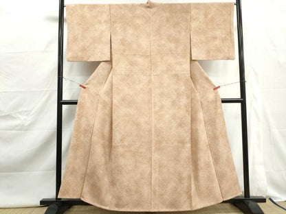 平和屋着物■上質な小紋　霞文　暈し染め　正絹　逸品　DABJ0466qa