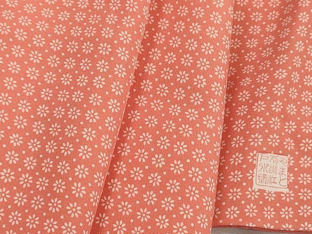 平和屋着物■江戸小紋　小花尽くし　やまと誂製　正絹　逸品　DABJ0472qa