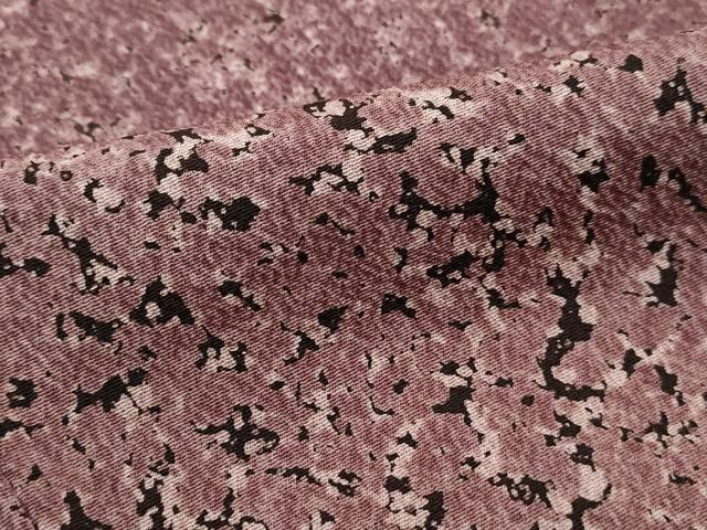 平和屋着物■上質な小紋　霞文　暈し染め　正絹　逸品　DABJ0473qa