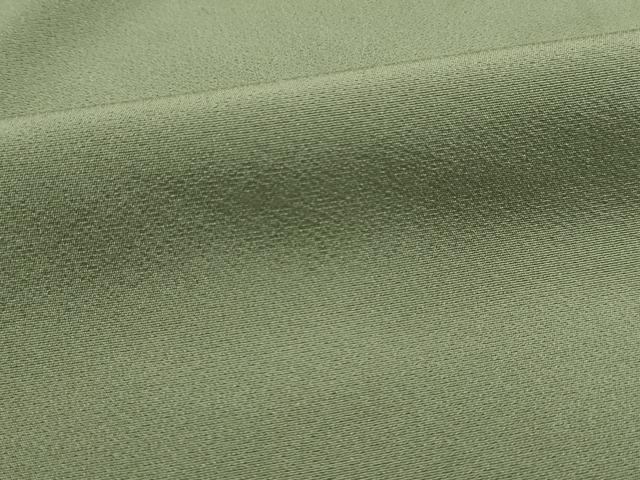 平和屋着物■上質な色無地　柳染色　正絹　逸品　DABJ0475qa