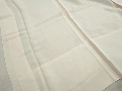 平和屋着物■長襦袢　無双仕立て　舞花文　暈し染め　正絹　逸品　DABJ0498qa