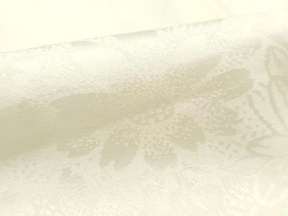 平和屋着物■長襦袢　袷　雪輪花地紋　暈し染め　正絹　逸品　DABJ0500qa