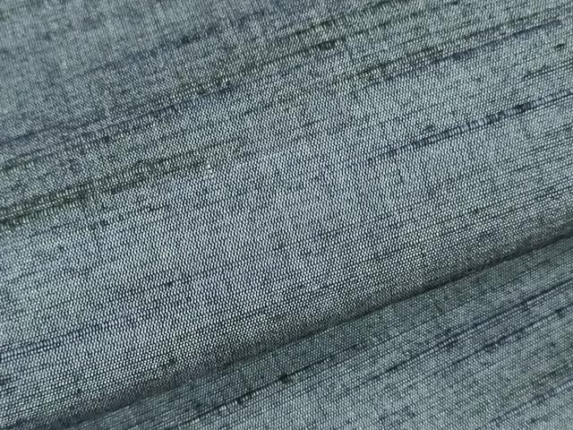 平和屋着物▼西陣　紬　反物　着尺　霞文　証紙付き　逸品　未使用　DABJ0536zy