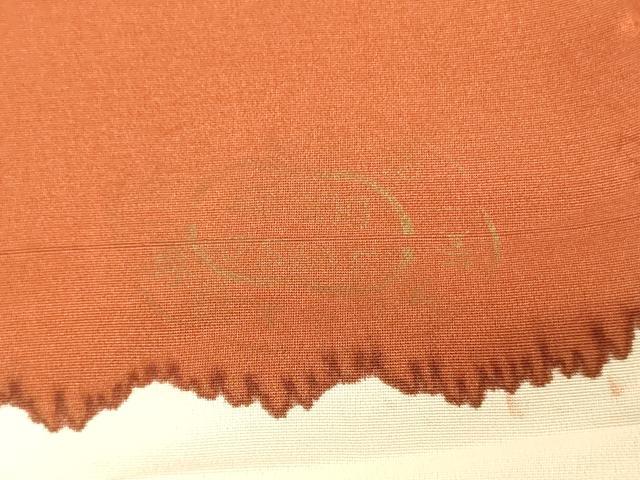 平和屋着物▼羽織・コート　反物　羽尺　幾何学文　逸品　未使用　DABJ0593zy
