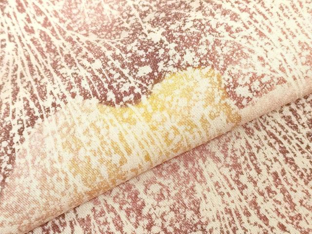 平和屋着物▼小紋　反物　着尺　霞文　逸品　未使用　DABJ0597zy