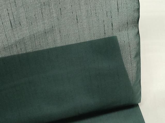 平和屋着物＊夏物　男性　紗紬　反物　着尺　みちのく織　間道　小島織物謹製　証紙付き　キングサイズ　逸品　未使用　DABJ0669zy