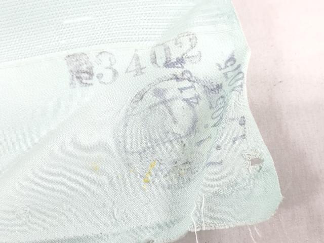 平和屋着物＊夏物　色無地　反物　着尺　絽　瓶覗色　逸品　未使用　DABJ0670zy