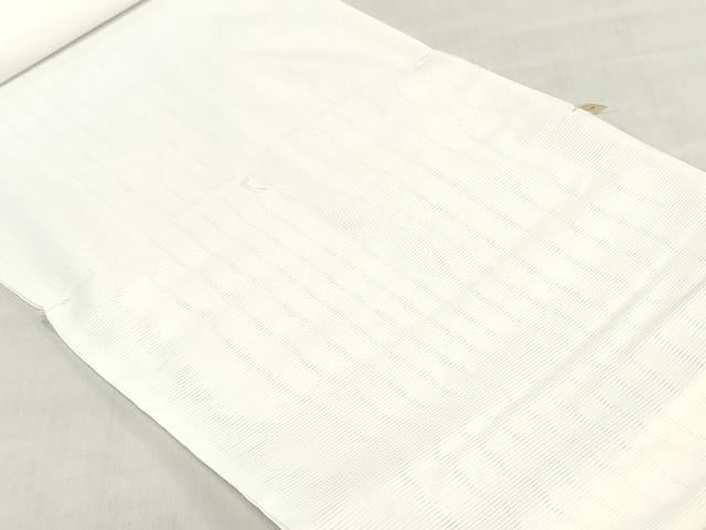 平和屋着物＊夏物　長襦袢　反物　着尺　絽　生成り色　松坂屋扱い　洗える着物　未使用　DABJ0671zy