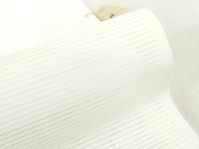 平和屋着物＊夏物　長襦袢　反物　着尺　絽　生成り色　松坂屋扱い　洗える着物　未使用　DABJ0671zy