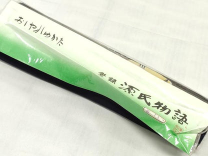平和屋着物＊夏物　浴衣　反物　着尺　注染　東京本染　源氏物語　鴛鴦流水文　綿　 逸品　未使用　DABJ0769zy