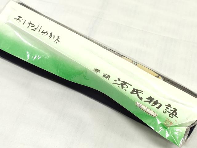 平和屋着物＊夏物　浴衣　反物　着尺　注染　東京本染　源氏物語　鴛鴦流水文　綿　 逸品　未使用　DABJ0769zy