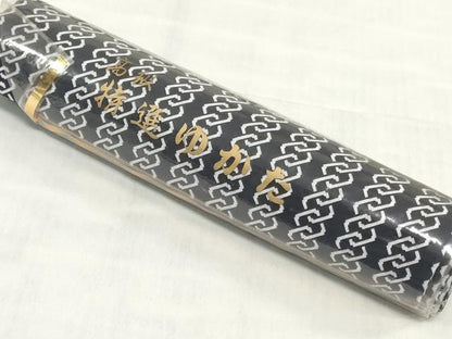 平和屋着物＊夏物　浴衣　反物　着尺　幾何学間道　綿　 逸品　未使用　DABJ0777zy