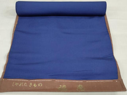 平和屋着物▼塩瀬　名古屋帯　帯反物　刺繍　草花文　逸品　未使用　DABJ0851zy