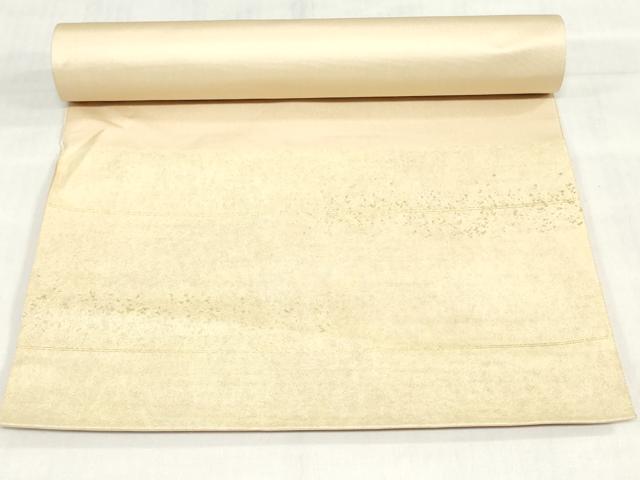 平和屋着物▼西陣　名古屋帯　帯反物　人物文　証紙付き　逸品　未使用　DABJ0856zy