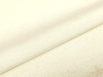 平和屋着物▼白生地　反物　着尺　上代美ずほ紬　生成り色　逸品　未使用　DABJ0870zy