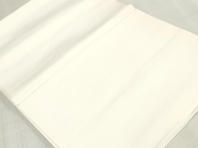 平和屋着物▼白生地　反物　着尺　生成り色　逸品　未使用　DABJ0902zy