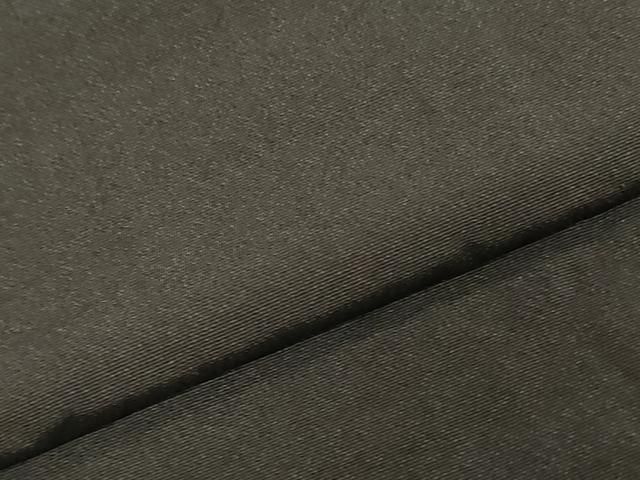 平和屋着物▼羽織・コート　解き反物　羽尺　鉄黒色　逸品　DABJ0903zy
