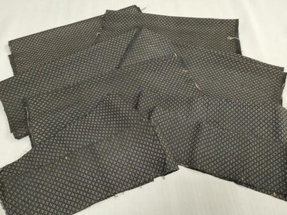 平和屋着物▼羽織・コート　解き反物　羽尺　裁断済み　菱文　逸品　DABJ0904zy