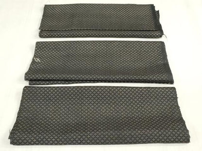 平和屋着物▼羽織・コート　解き反物　羽尺　裁断済み　菱文　逸品　DABJ0904zy