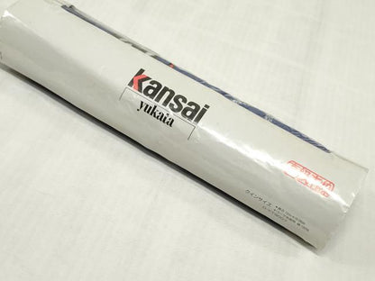 平和屋着物＊夏物　世界的ファッションデザイナー 山本寛斎 kansaiブランド　浴衣　反物　着尺　注染　舞蝶文 綿 逸品 未使用 DABJ0936zy