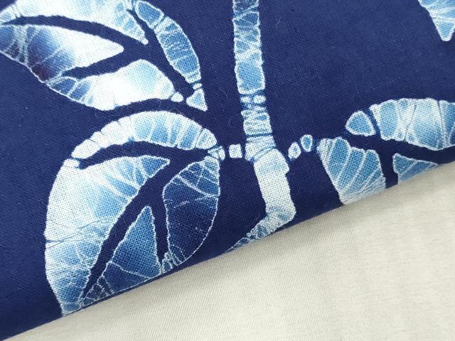 平和屋着物＊夏物　浴衣　反物　着尺　注染　助六染　紫陽花　アジサイ　綿　逸品　未使用　DABJ0958zy