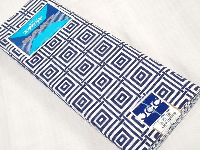 平和屋着物＊夏物　浴衣　反物　着尺　格子　綿　逸品　未使用　DABJ0966zy