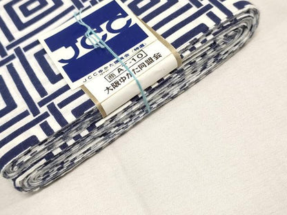 平和屋着物＊夏物　浴衣　反物　着尺　格子　綿　逸品　未使用　DABJ0966zy