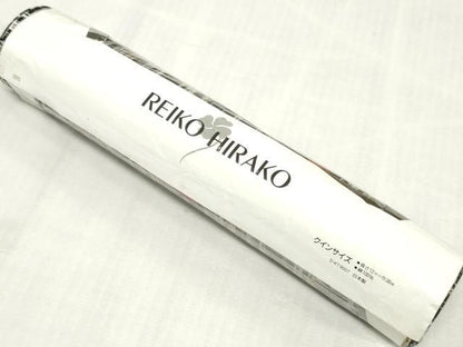 平和屋着物＊夏物　浴衣　反物　着尺　注染　舞花文　REIKO HIRAKO　綿　逸品　未使用　DABJ0991zy