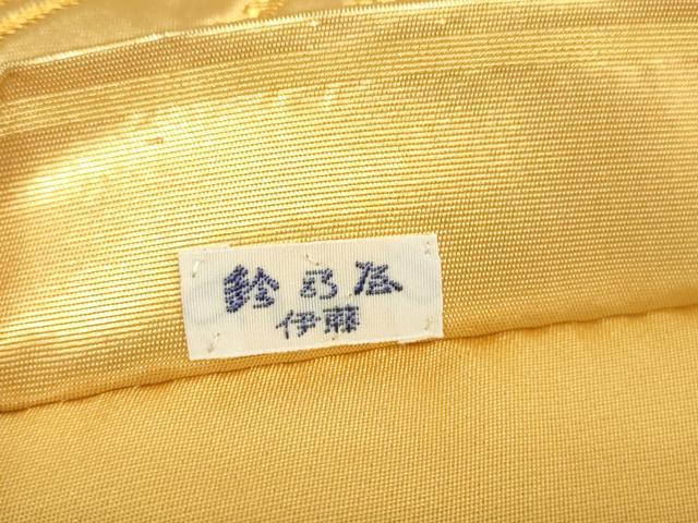 平和屋着物▼六通柄袋帯　老松文　金銀糸　鈴乃屋扱い　正絹　逸品　DABJ1009az
