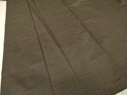 平和屋着物▽本場大島紬　単衣　絣文　正絹　逸品　DABJ1367az